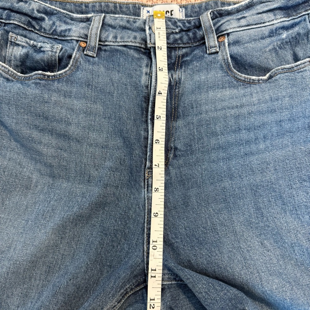 Paige Aneesa High Rise Wide Leg Cropped Jeans in Soulful size 29 - Picture 12 of 15